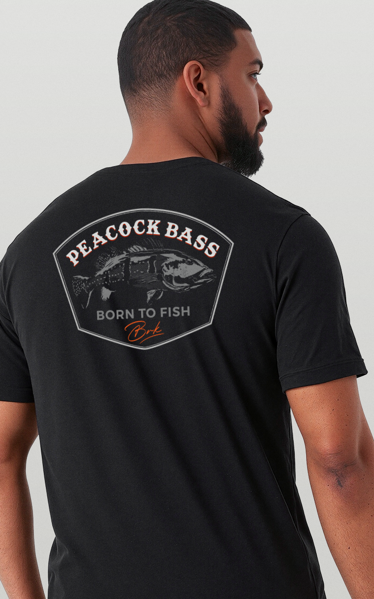 Camiseta de Pesca Brk Tucunaré com Algodão Premium - Brk Fishing