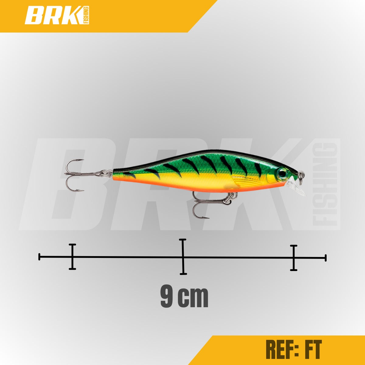 Isca Artificial Rapala Shadow Rap Shad Meia-Água - Brk Fishing