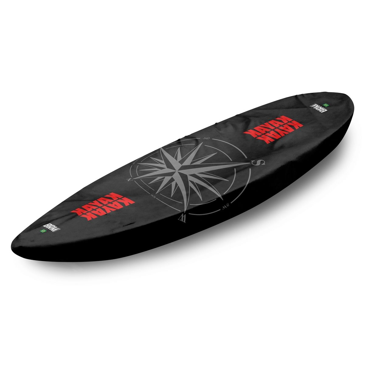 Capa de Caiaque Brk Black Compass - Brk Fishing