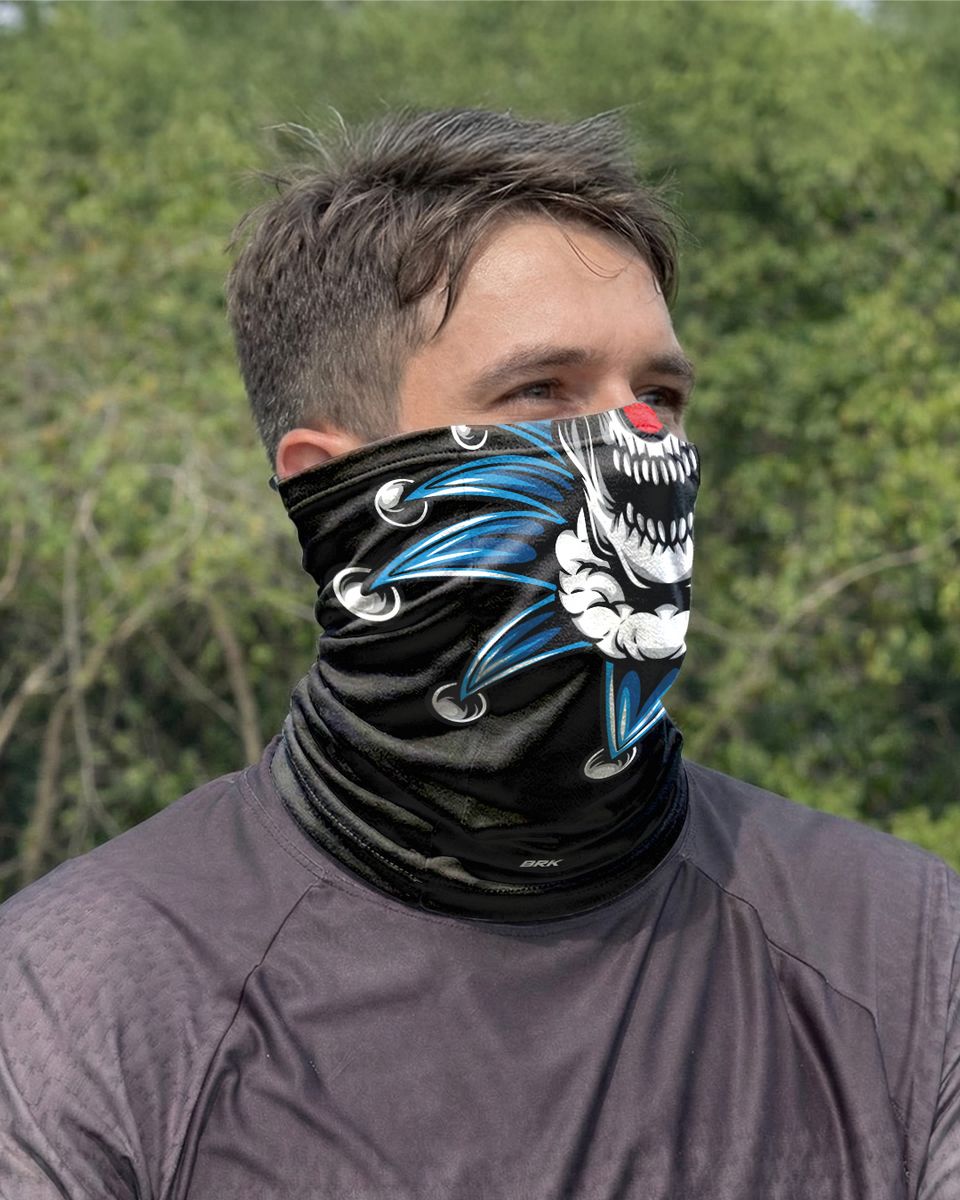 Bandana Balaclava Tubeneck Brk Caveira Palhaço com Proteção UV50+