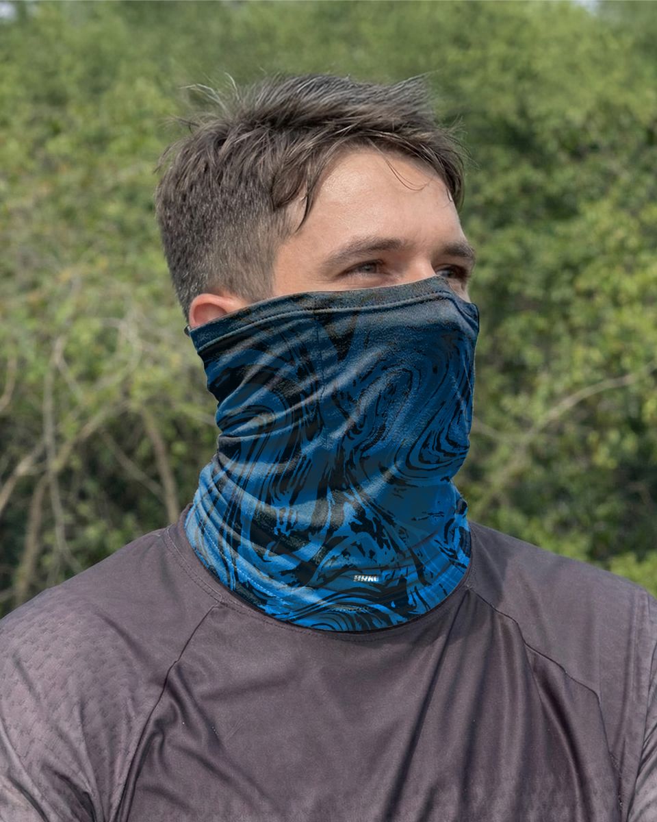 Bandana Tubeneck Black Blue BRK UV50 Coleção Grunge