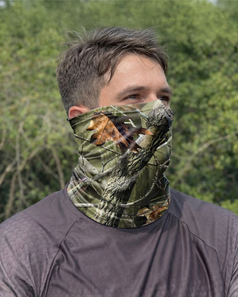 Bandana para Pescoço Brk Real Tree com Proteção UV50 Envio Imediato