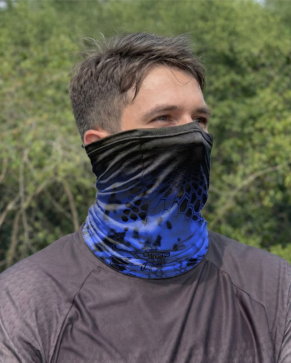Bandana Tubeneck BRK Strong Fishing Azul Com UV50+