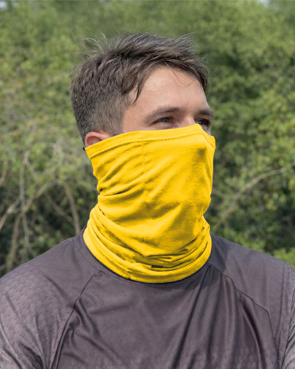 Bandana Tubeneck Yellow BRK com Proteção UV50+