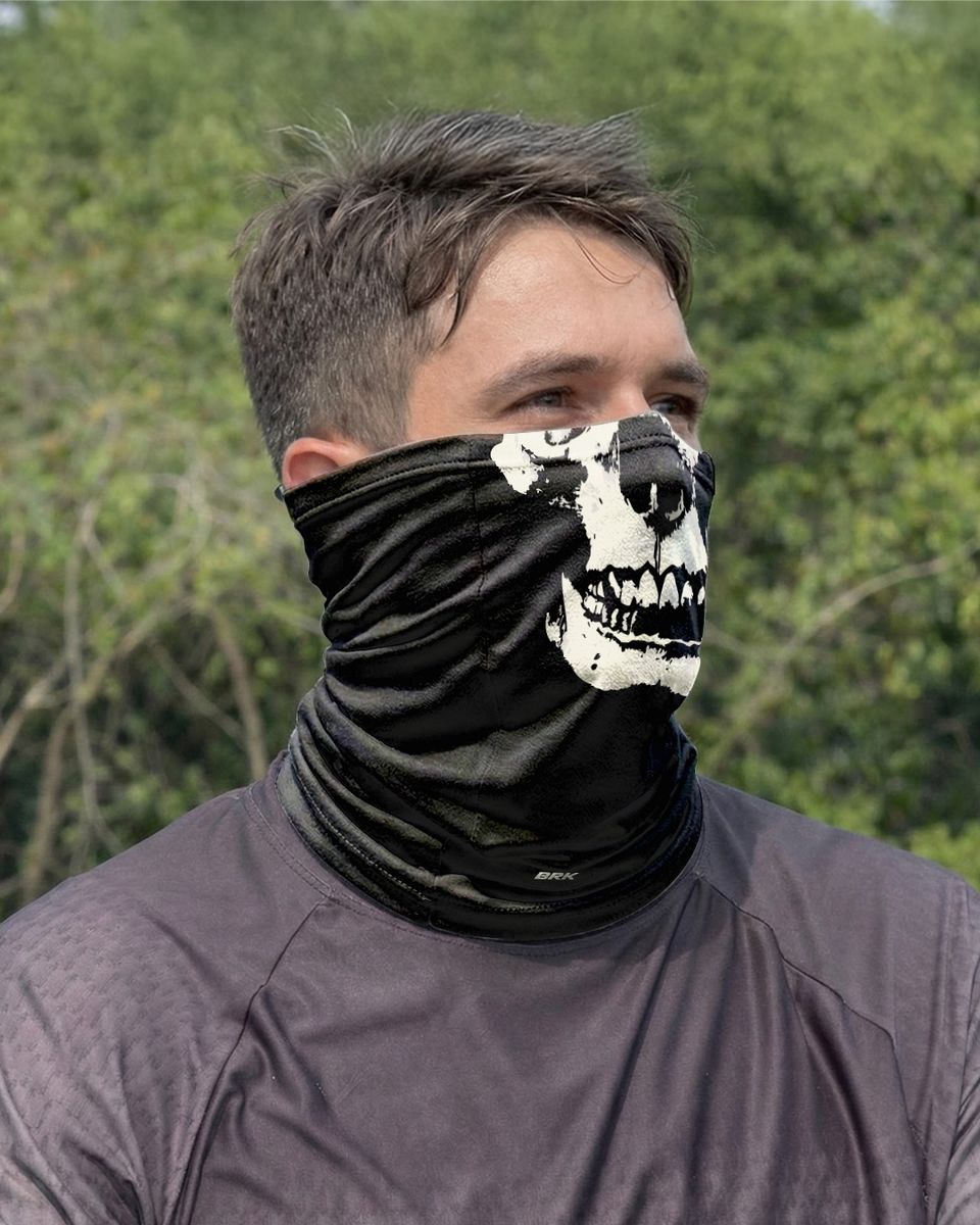 Bandana Balaclava Tubeneck Brk UV50 Coleção Caveiras