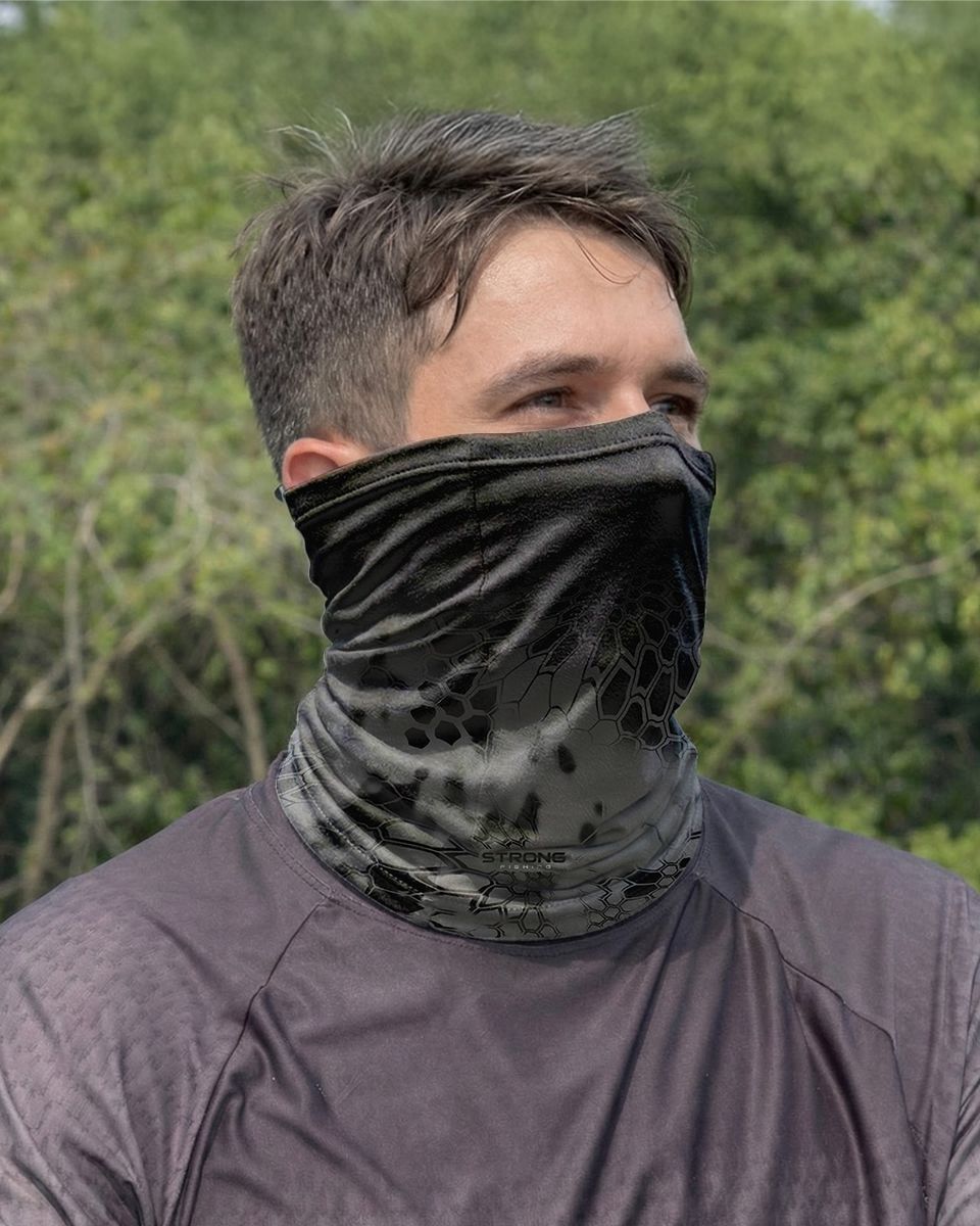 Bandana Tubeneck BRK Strong Fishing Preta com UV50+
