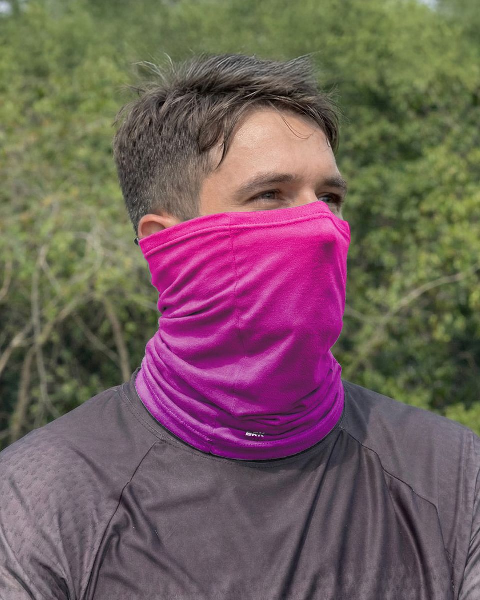 Bandana Tubeneck Brk Rosa e Roxo Degradê com Proteção UV50+