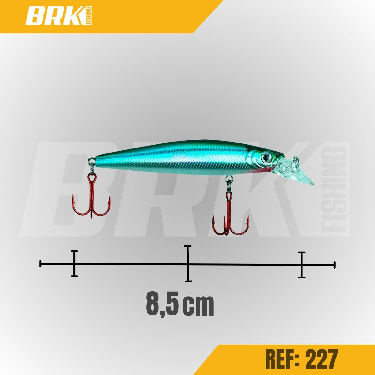 Isca Artificial Sumax Bay Shinner Suspending - 8.5cm 9.7G
