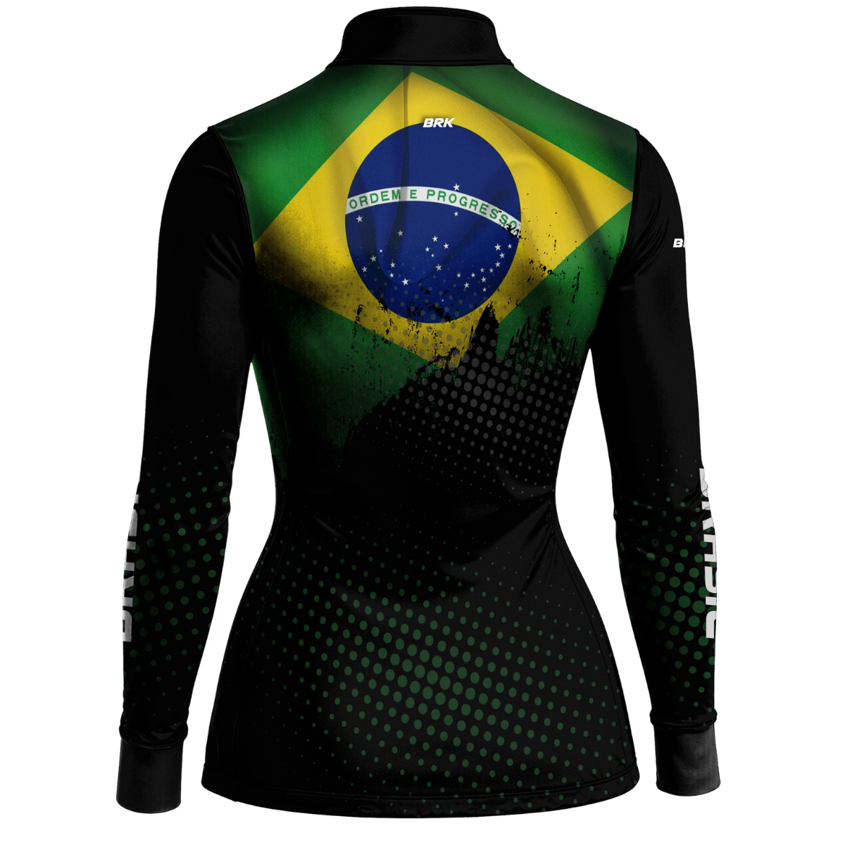 Camisa Brk Brasil com Proteção UV50 Envio Imediato Brk Fishing