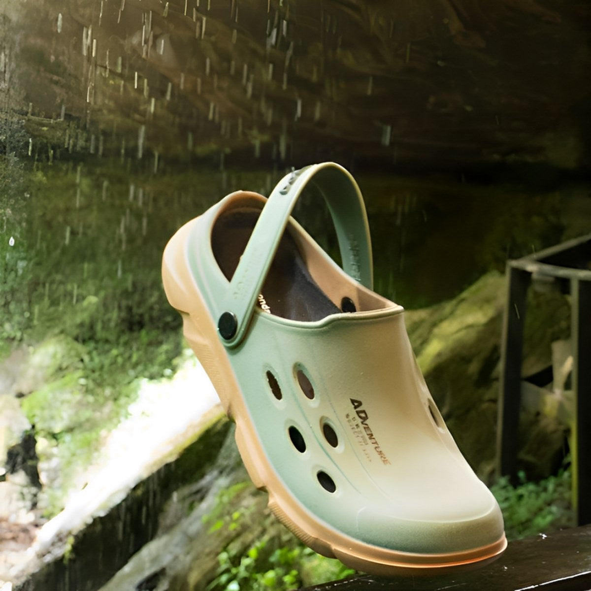 Sandália Antiderrapante para Pesca Boaonda Adventure Selva Crepe - Brk Fishing