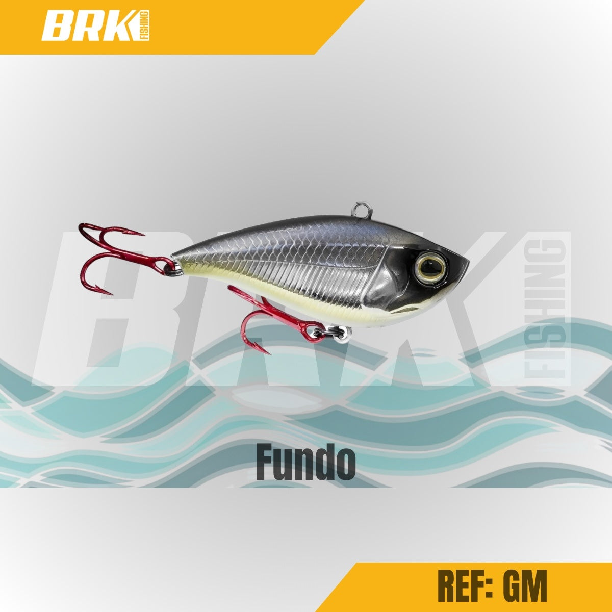 Isca Artificial Marine Sports Iron Head 50 Fundo - Brk Fishing