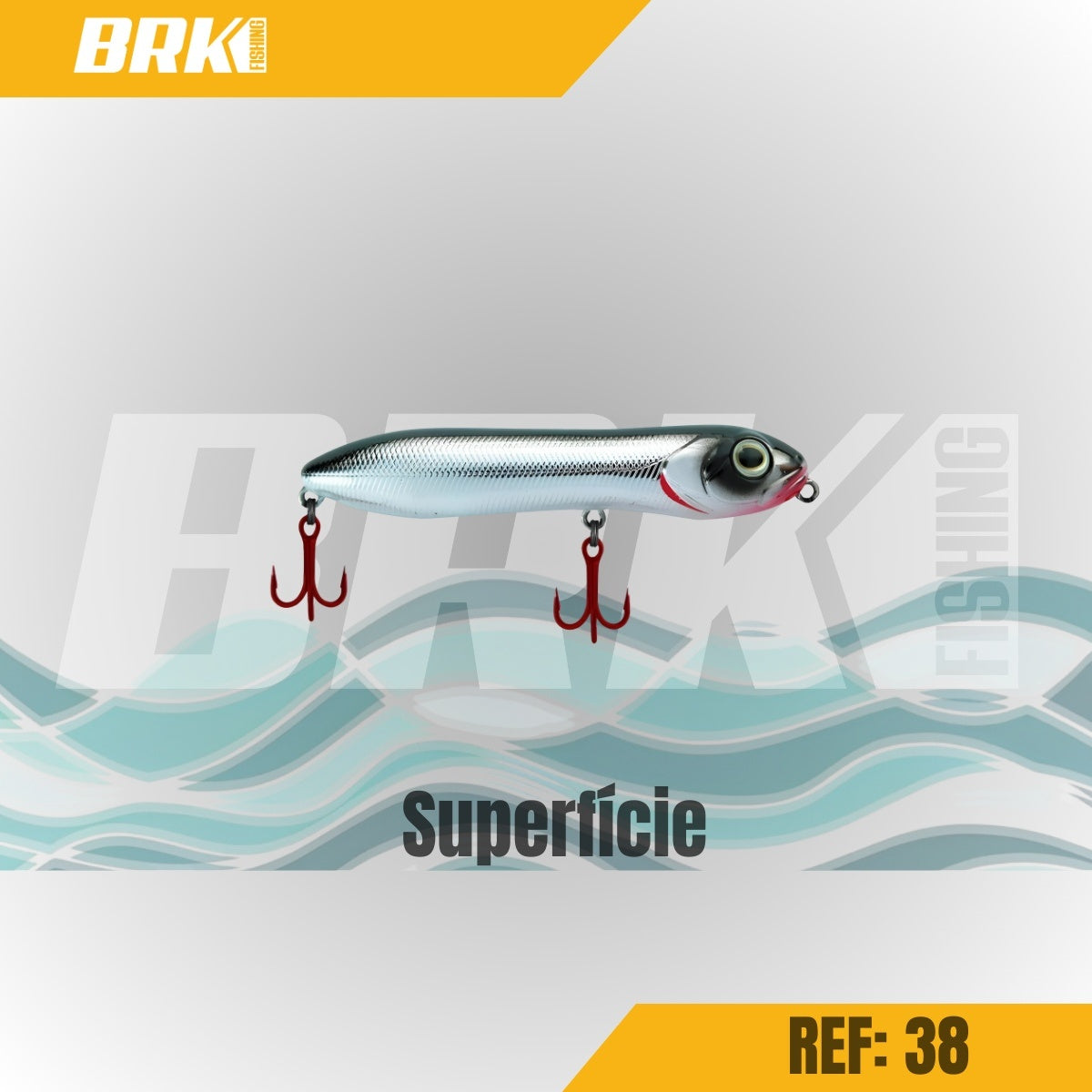 Isca Artificial Marine Sports Hammer 85 Superfície - Brk Fishing