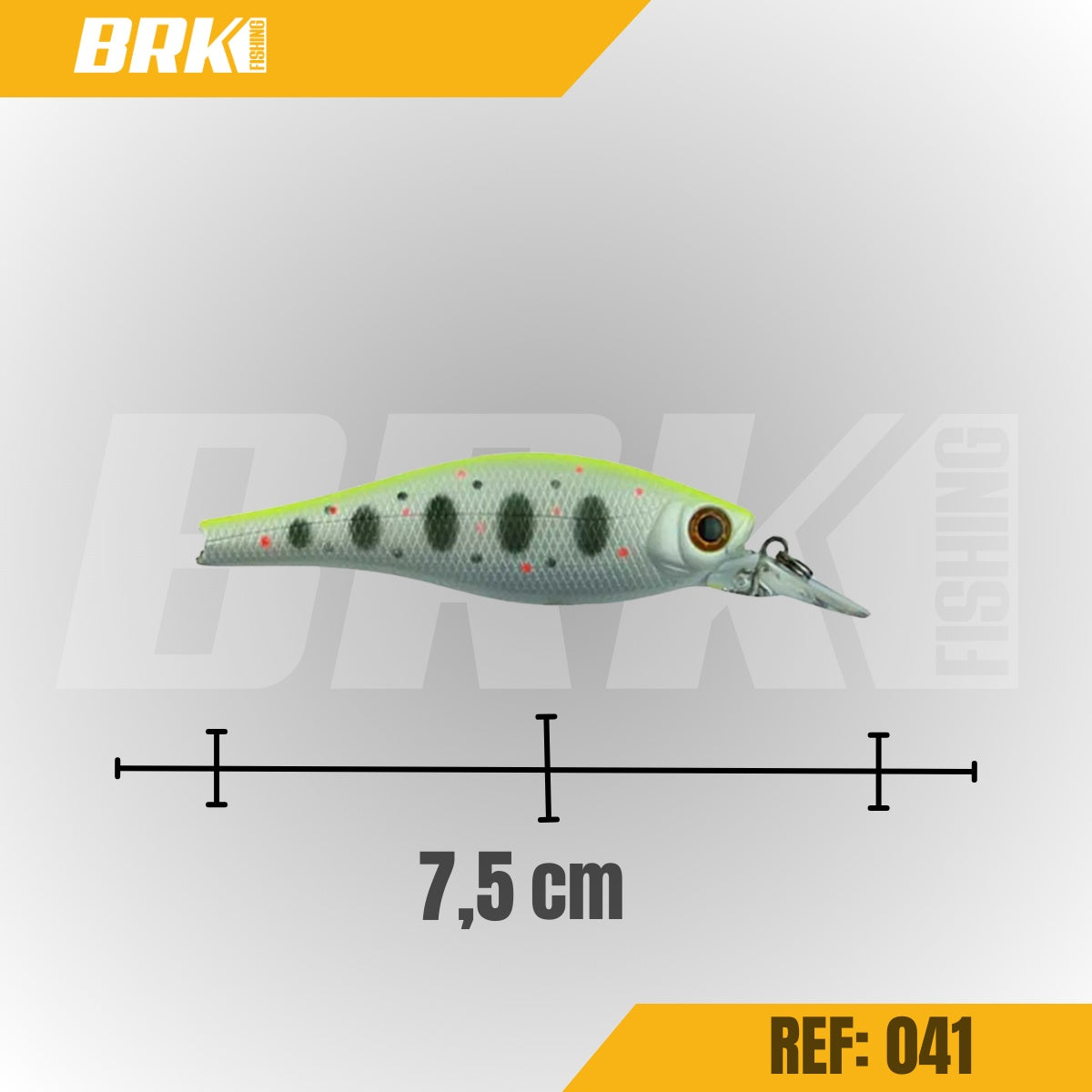 Isca Artificial Sumax Vision Shad 75 Svs-75 - 7,5cm 9,9g