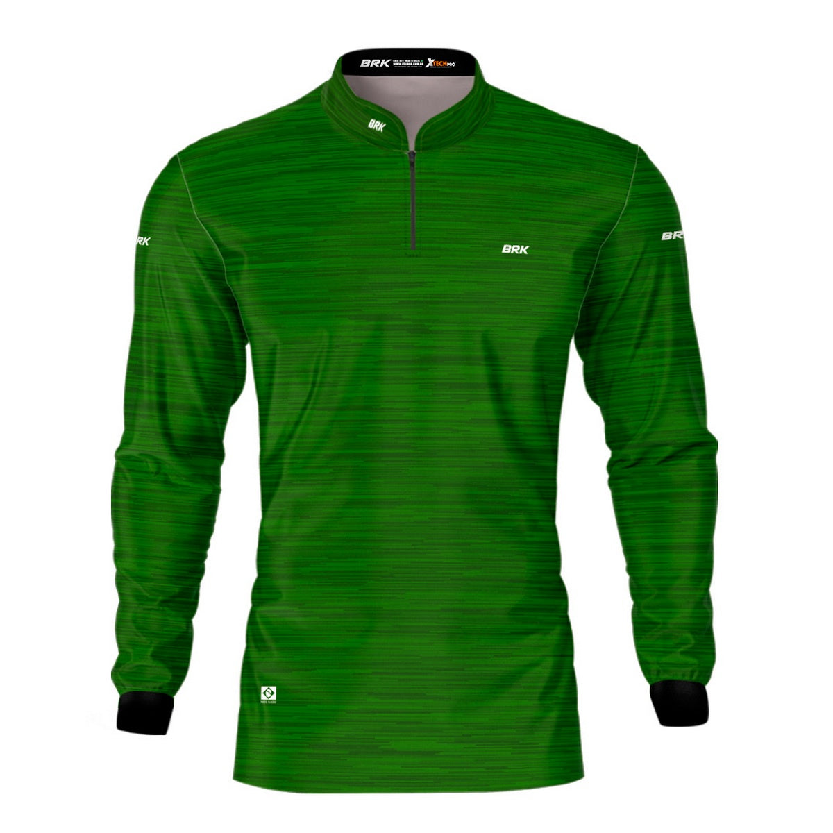 Camisa de Motociclismo Agro Brk Mescla Verde Claro com Proteção Solar UV50+ - Brk Fishing