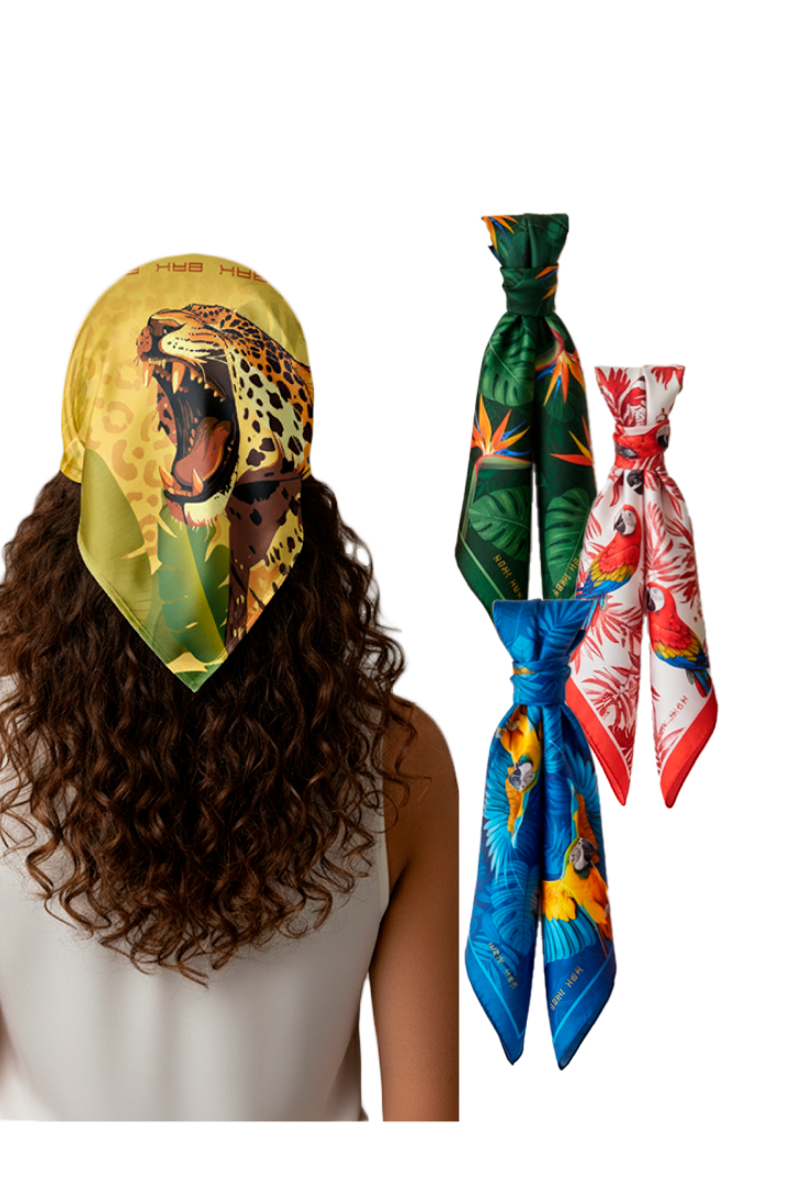 Lenço Feminino com Proteção UV50 BRK — Coleção Amazon Brk Fishing