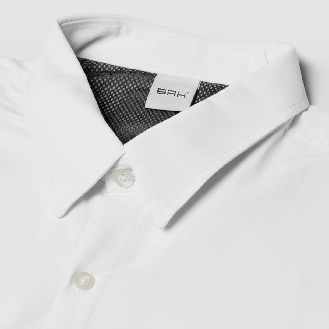 Camisa de Botão Brk Branca com Proteção UV50+ - Brk Fishing