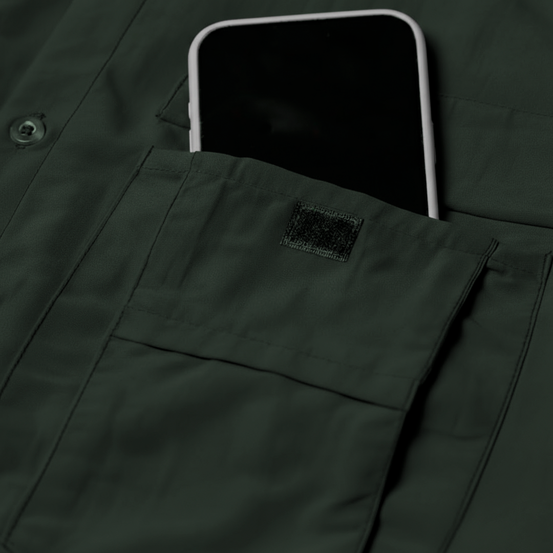 Camisa de Botão Brk Chumbo com Proteção UV50+ - Brk Fishing