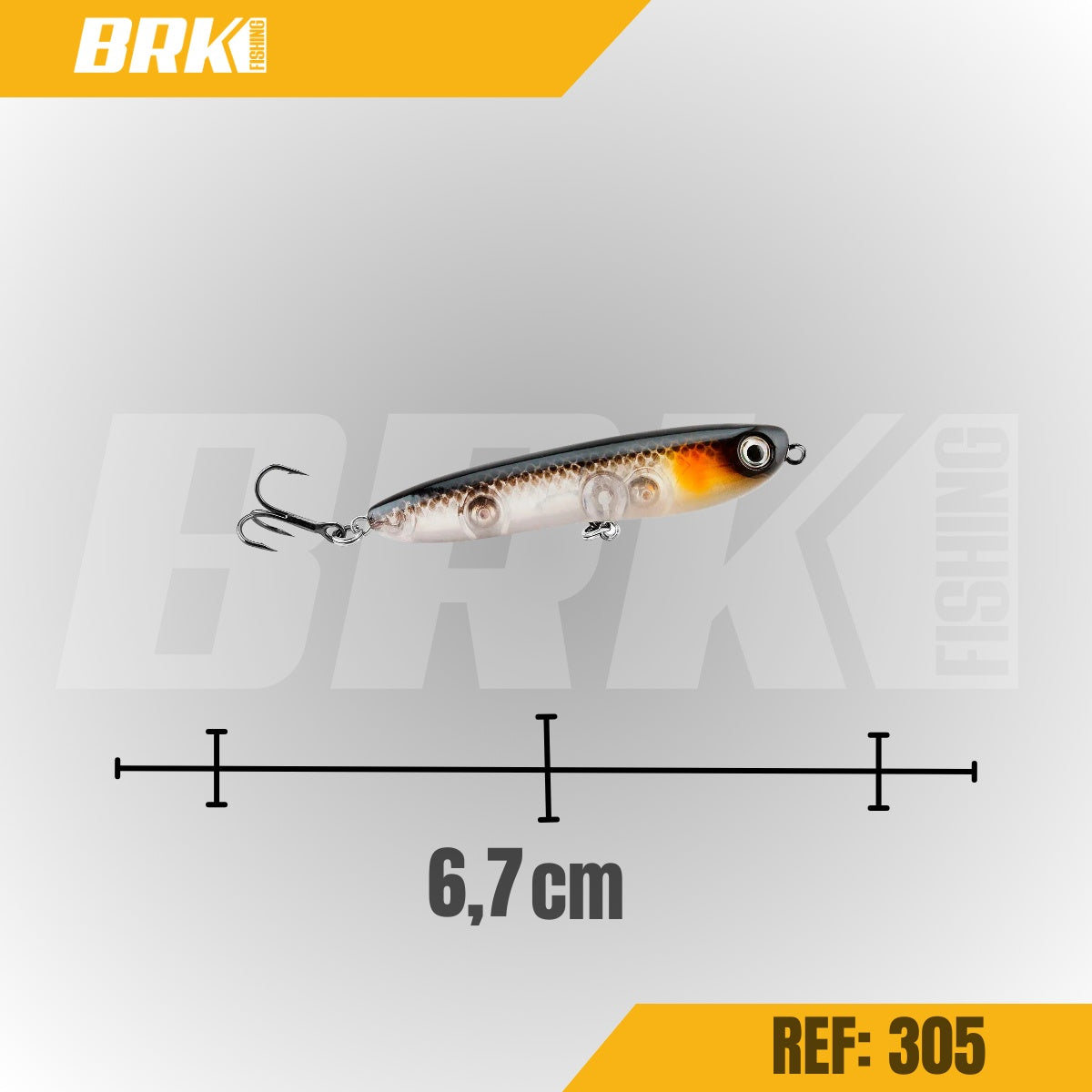 Isca Artificial Albatroz Xitara 6,7cm - 6,8gr