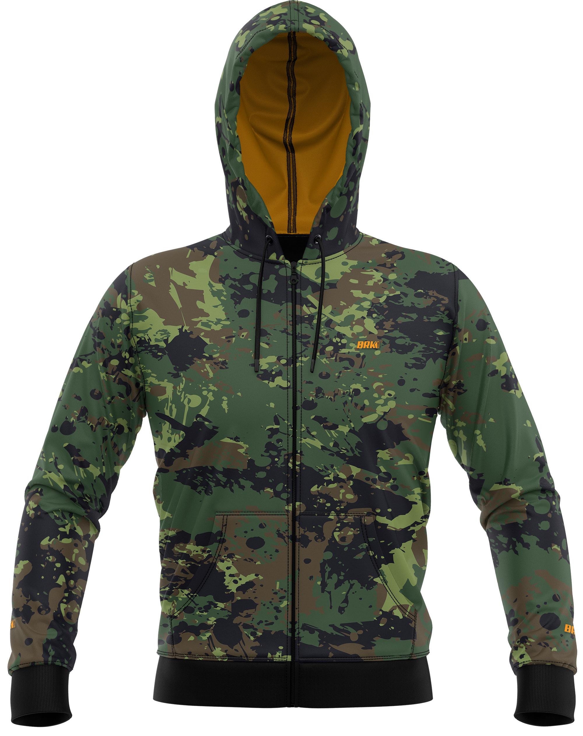 Jaqueta Moletom Esportiva Brk com Bolso Brk Fishing