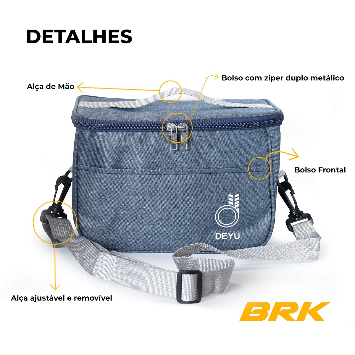 Bolsa Termica Deyu 5,7 Litros Deyu