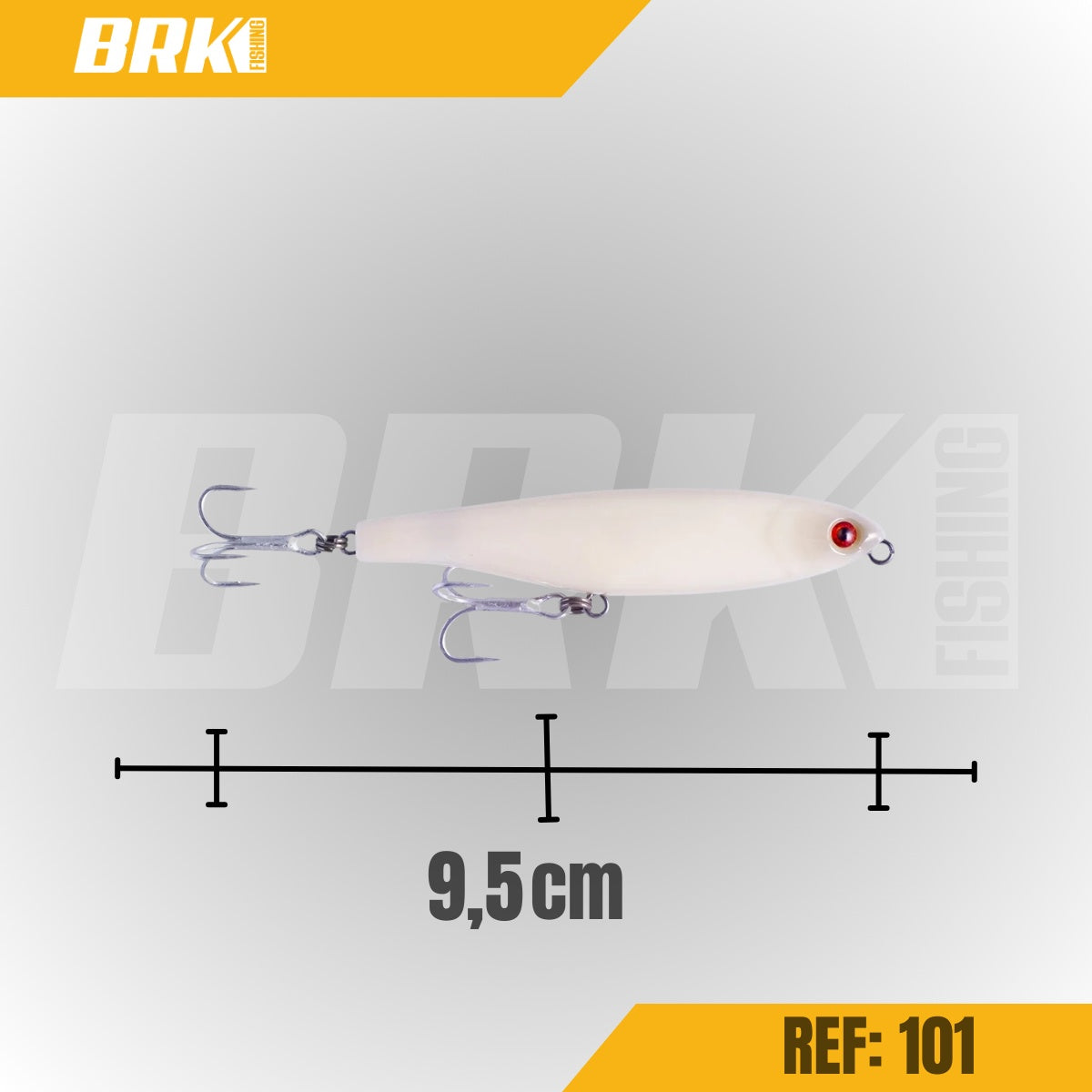 Isca Artificial Nelson Nakamura Jumping Stick 9,5cm 11,5g Superfície - Brk Fishing