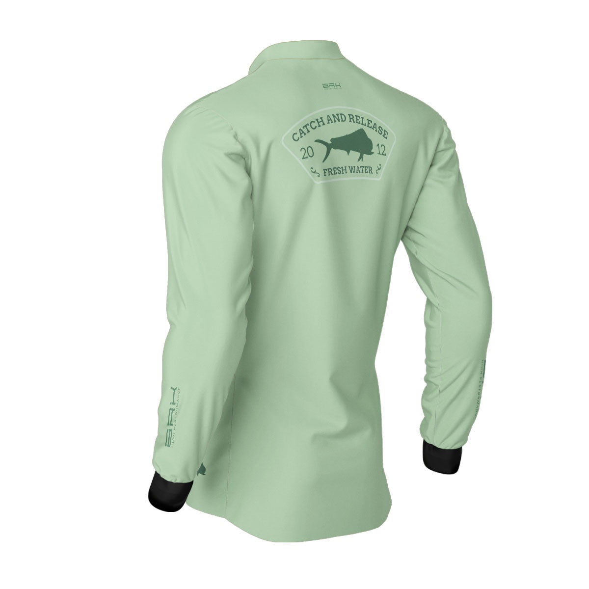 Camisa de Pesca Brk Catch and Release Dourado com Proteção Solar UV50+ - Brk Fishing