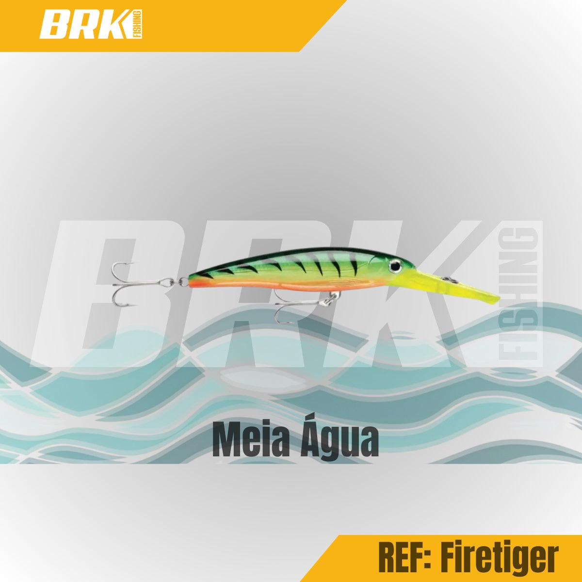 Isca Artificial Rapala XRAP Magnum Meia-Água - Brk Fishing