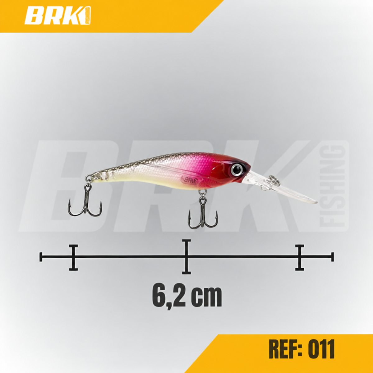 Isca Artificial Albatroz Barbelão 62 - 6,2cm 6,2g