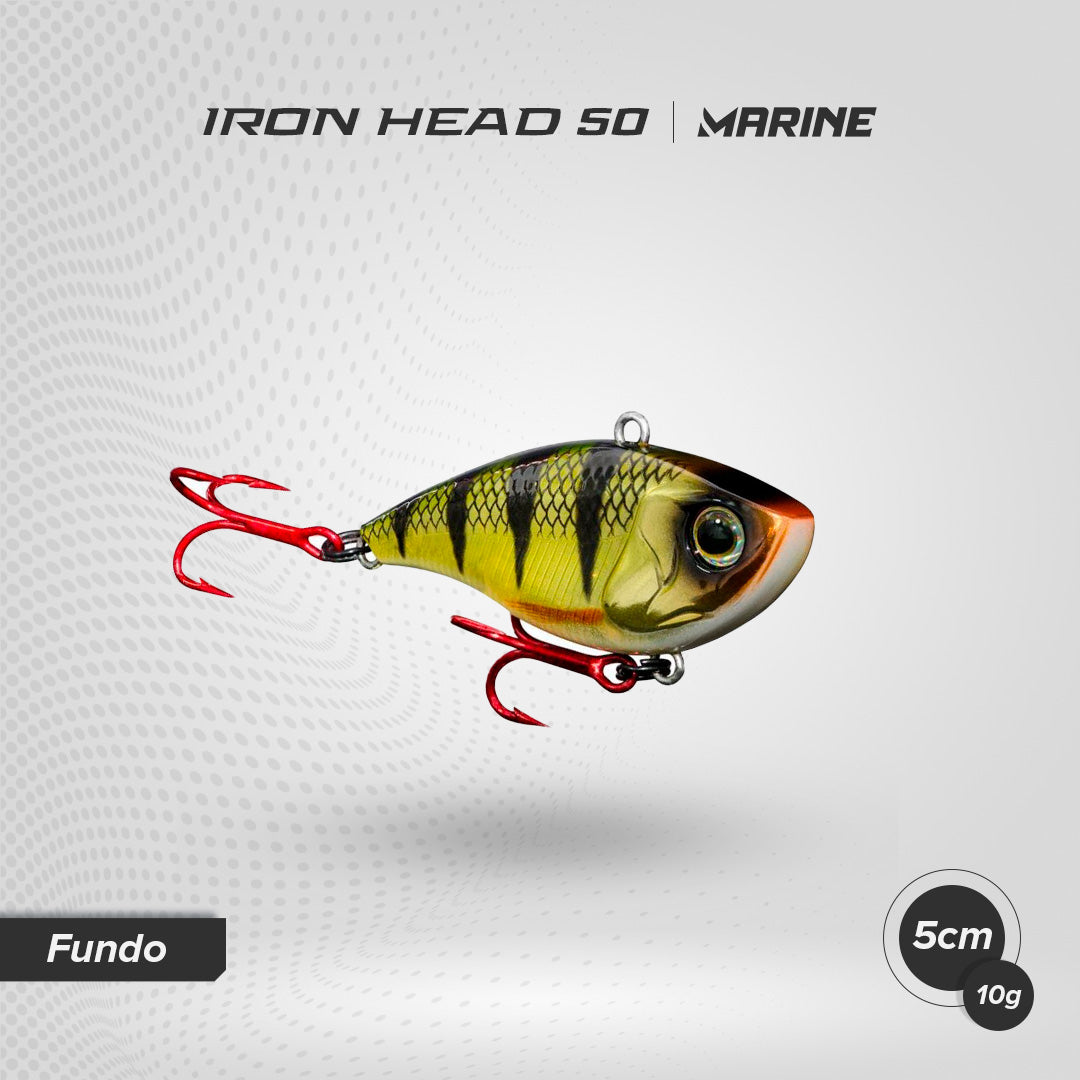 Isca Artificial Marine Sports Iron Head 50 Fundo - Brk Fishing