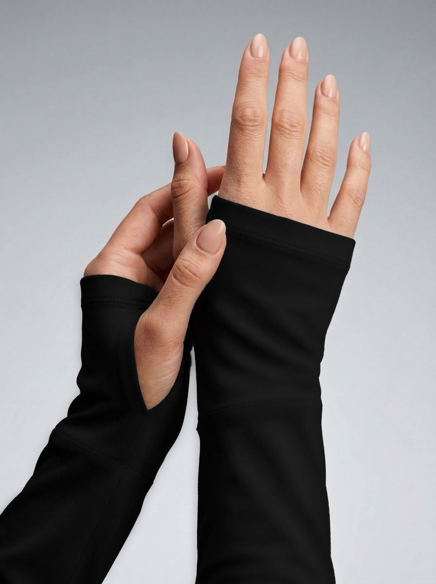 Camisa ArmorX Feminina Brk Fishing Preta com Detalhes Rosa e Proteção Solar UV50+