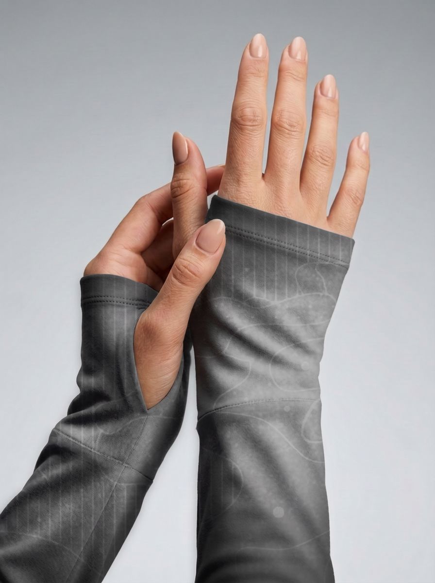 Camisa ArmorX Feminina Brk Fishing Cinza Camuflada com Proteção Solar UV50+