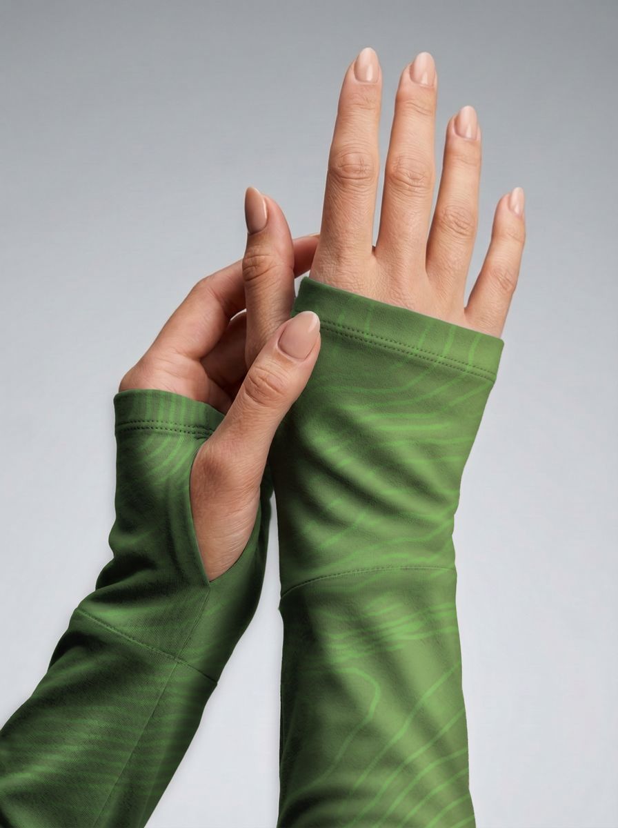 Camisa ArmorX Feminina Brk Fishing Verde e Amarelo com Proteção UV50+