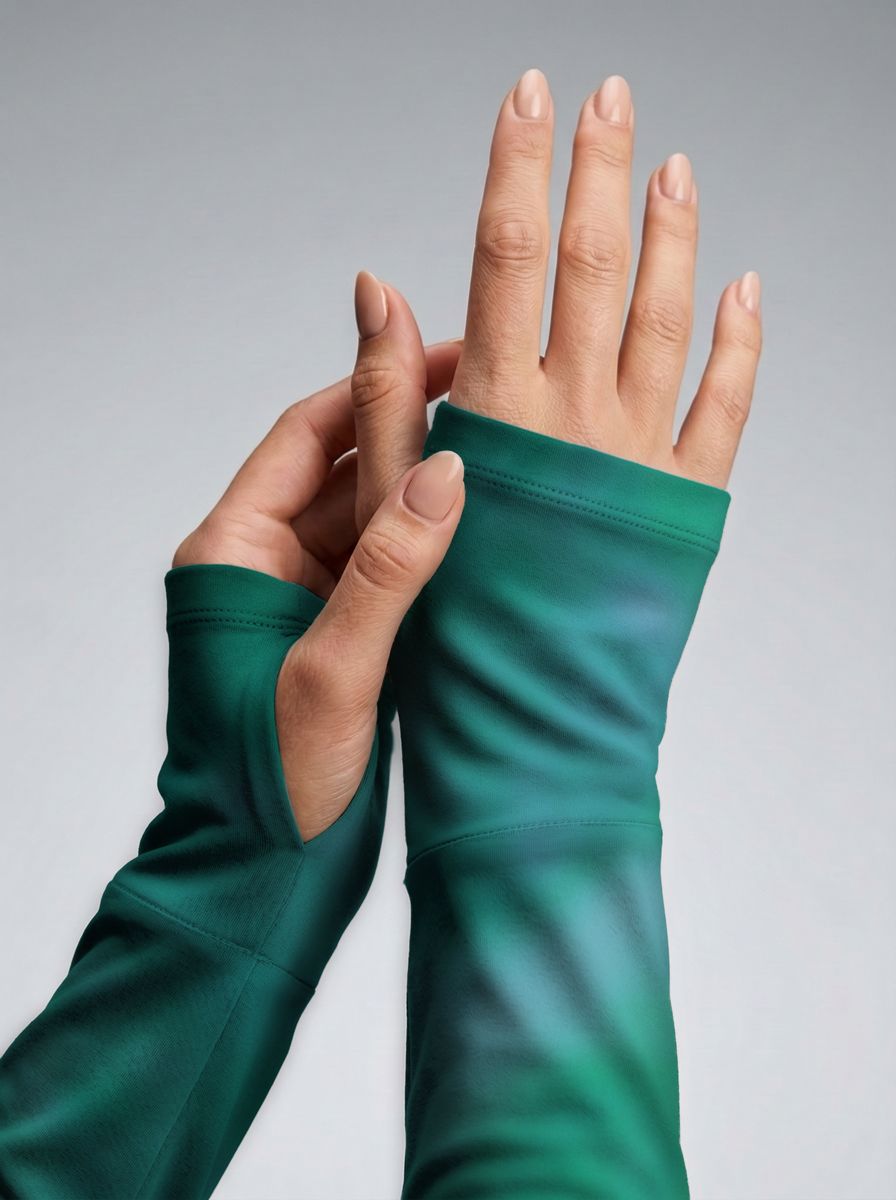 Camisa ArmorX Feminina Brk Fishing Degradê Verde Esmeralda com Proteção UV50+