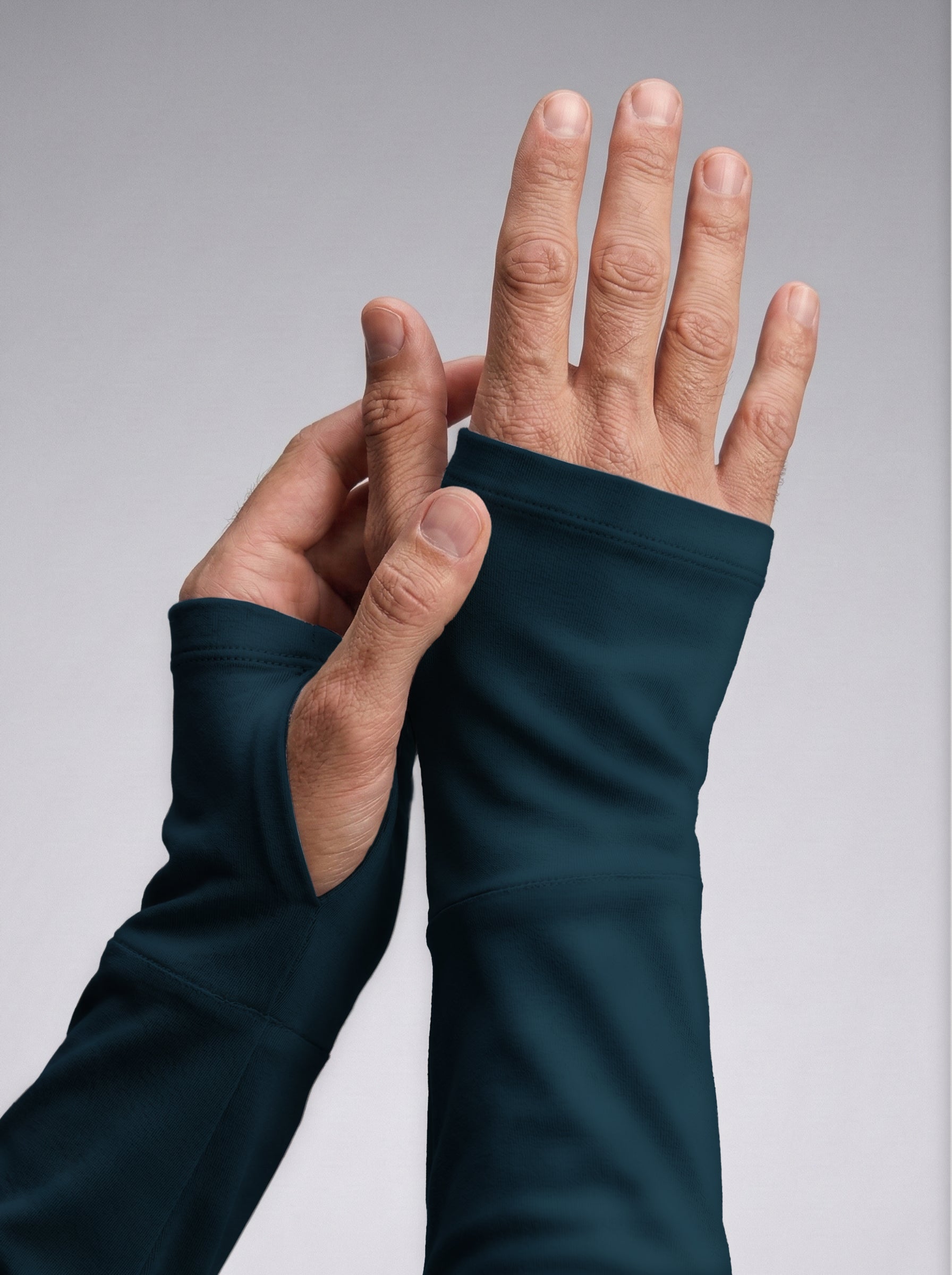 Camisa ArmorX Brk Fishing Degradê Azul Claro e Verde Petróleo com Proteção UV50+