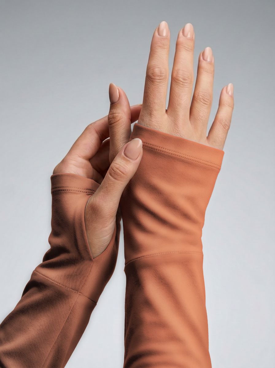 Camisa ArmorX Feminina Brk Fishing Degradê Bege e Laranja com Proteção UV50+