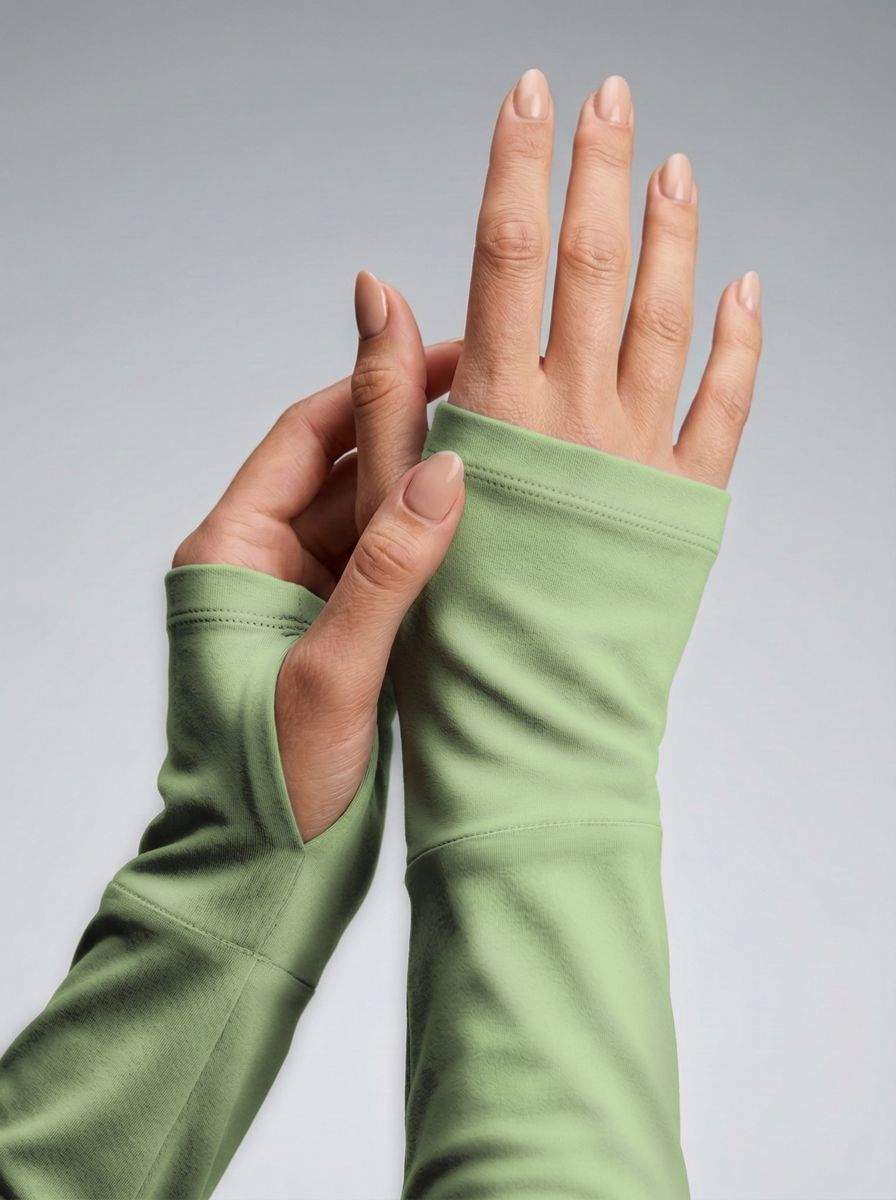 Camisa ArmorX Feminina BRK Fishing Ondas Verde Claro com Proteção UV50+