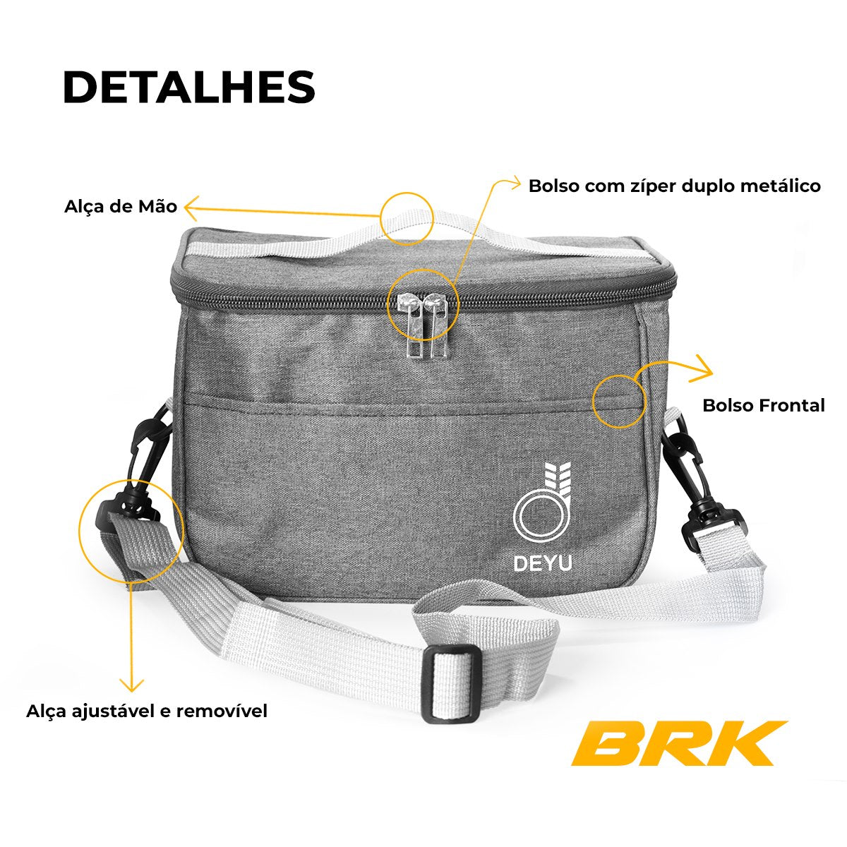 Bolsa Termica Deyu 5,7 Litros Deyu