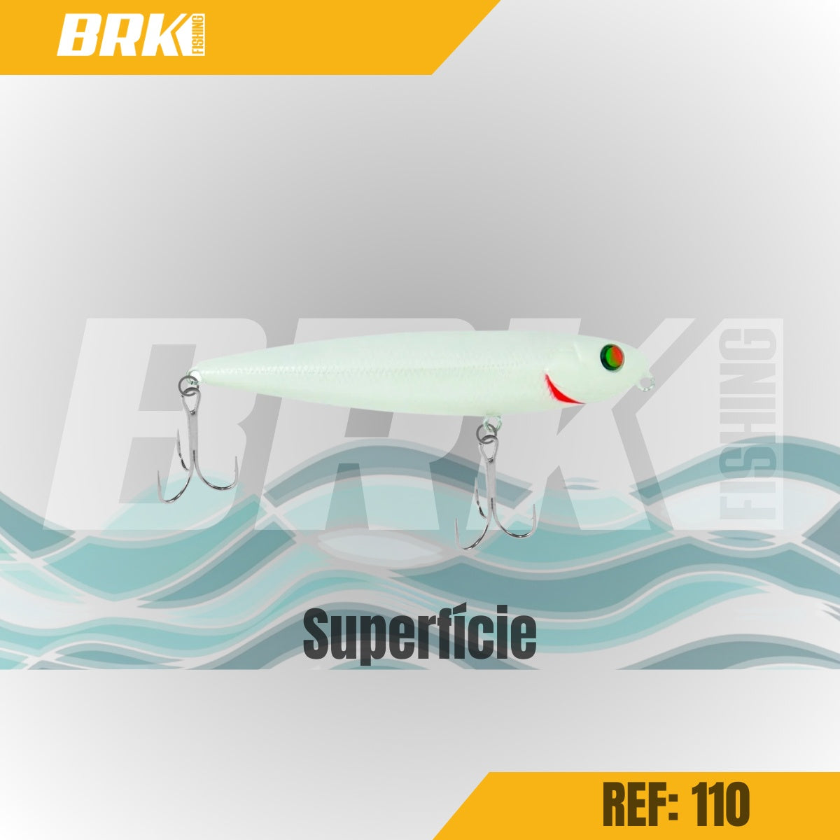 Isca Artificial Marine Sports Top Gun 100 Superfície - Brk Fishing