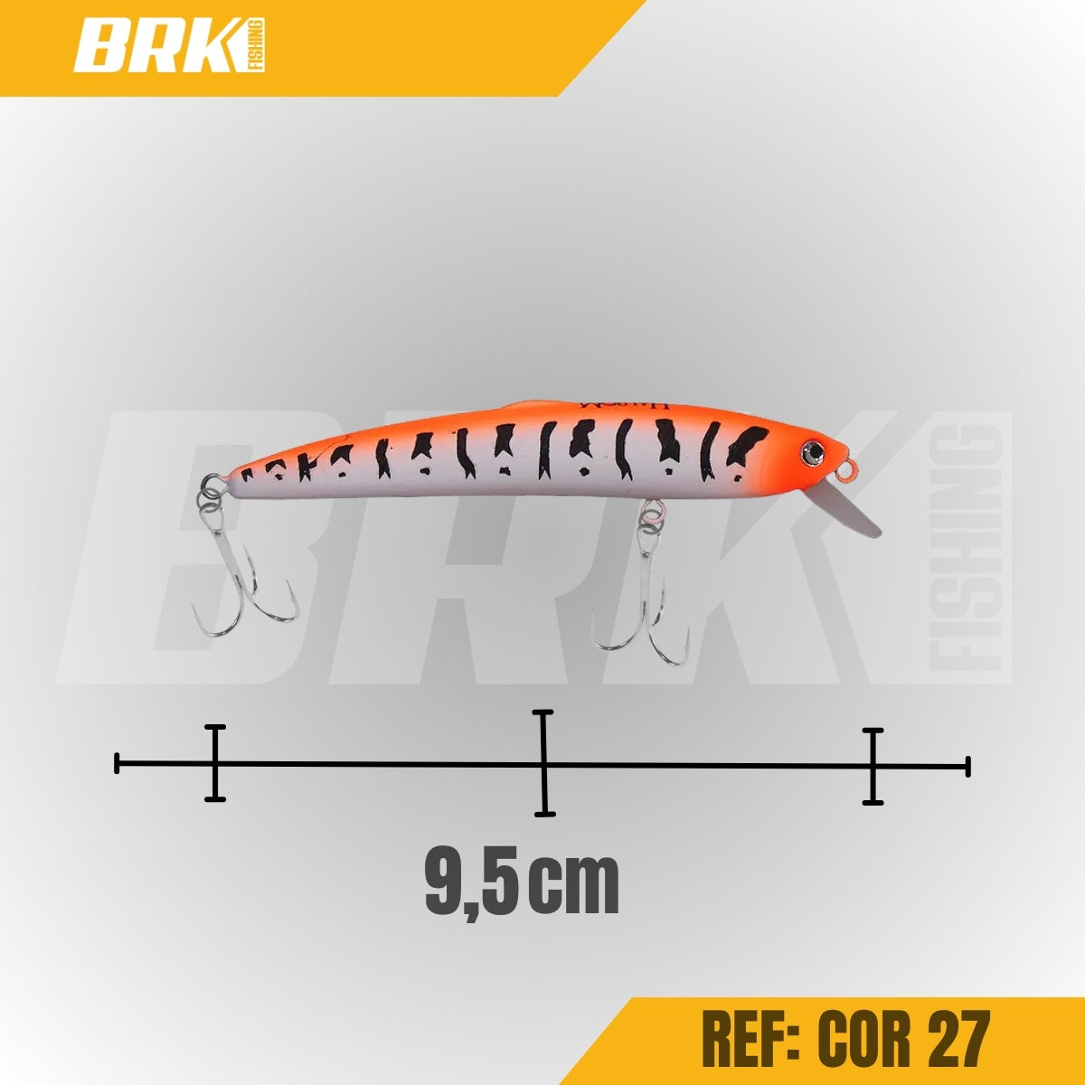 Isca Artificial Moriah Dançarina 95 Superfície - Brk Fishing