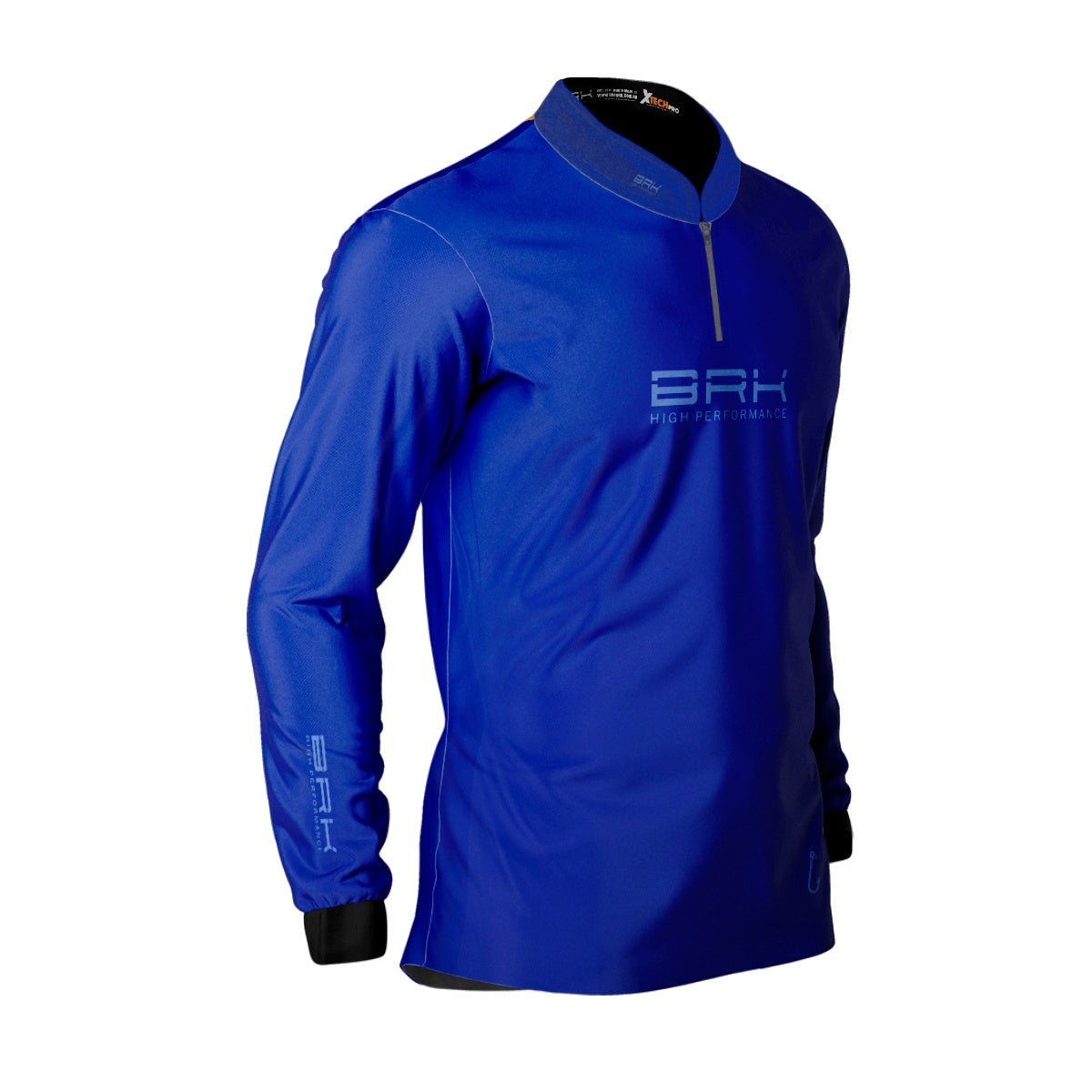 Camisa de Pesca Brk Anzol Azul com Proteção Solar UV50+ - Brk Fishing