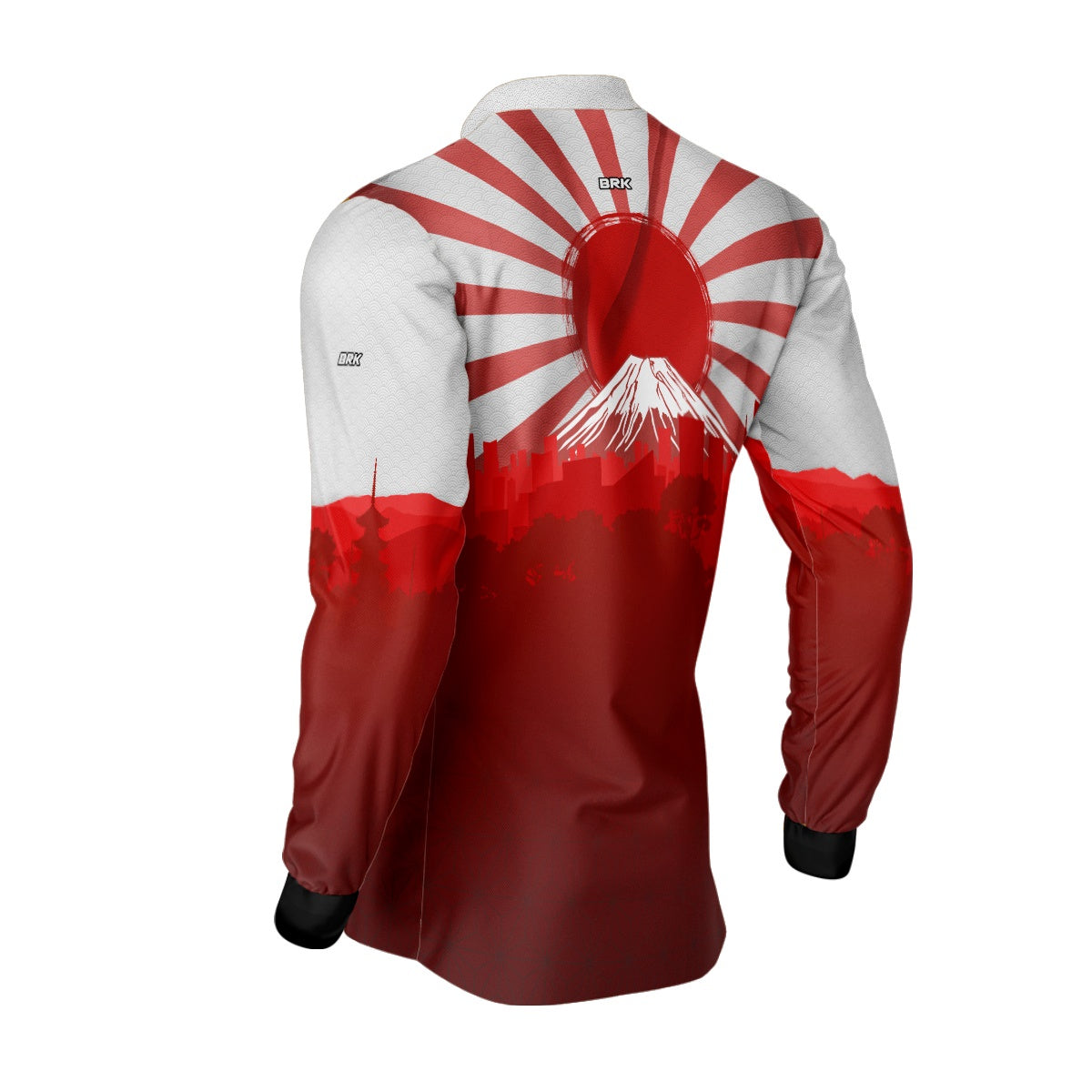 Camisa de Pesca Brk Bandeira Japão com UV50+ - Brk Fishing