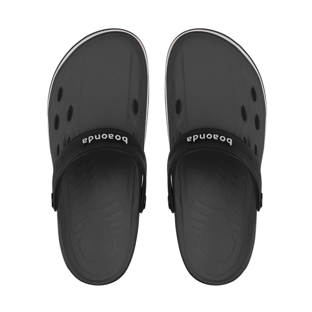 Sandália Antiderrapante para Pesca Boaonda Star Confortavel - Preta - Brk Fishing