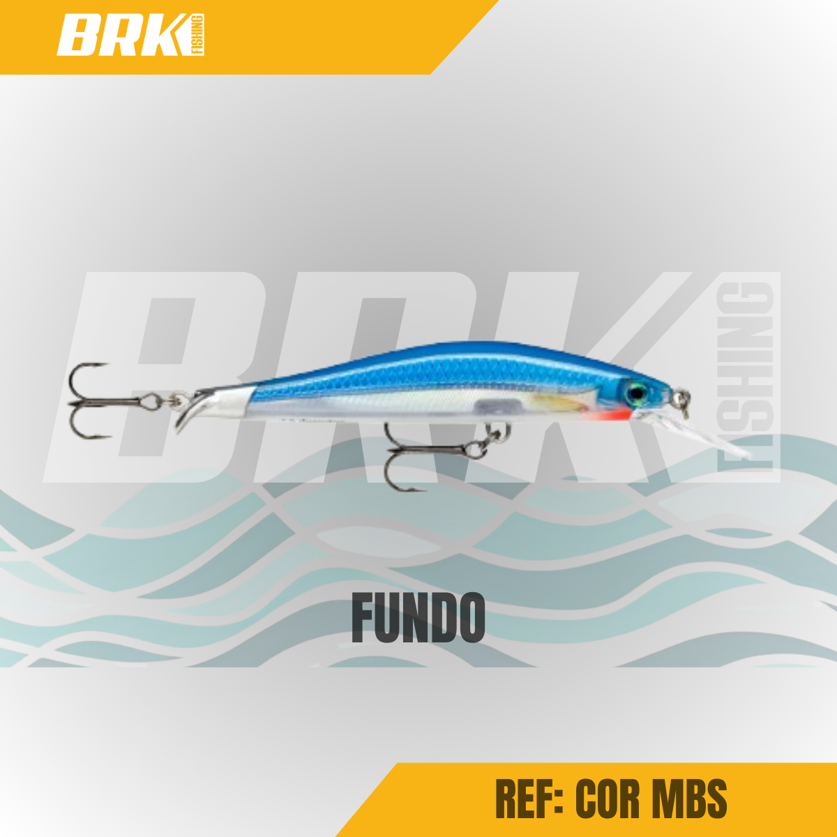 Isca Artificial Rapala RipStop Deep Meia-Água - Brk Fishing