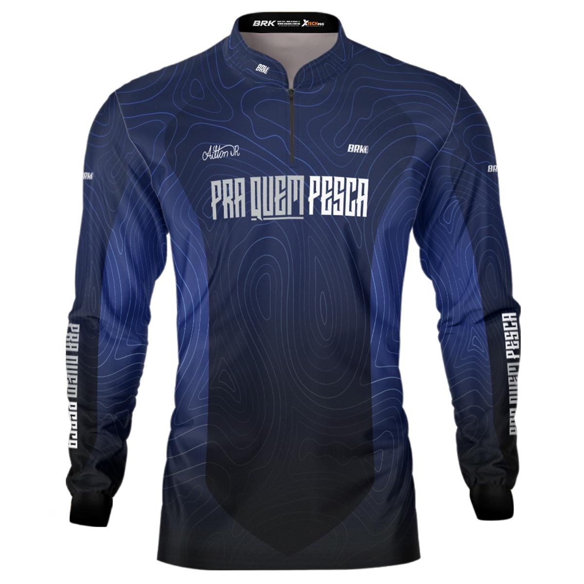 Camisa de Pesca Brk Pra Quem Pesca com Proteção UV50+