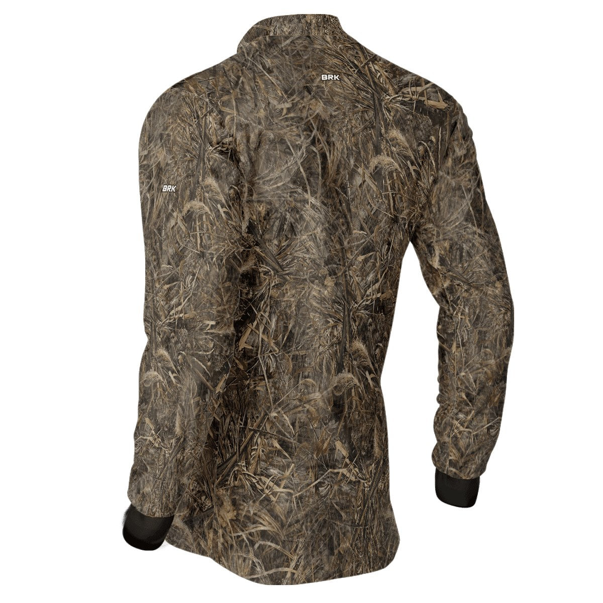 Camisa de Pesca Brk Camuflado Real Tree com Proteção com Proteção Solar UV50+ - Brk Fishing