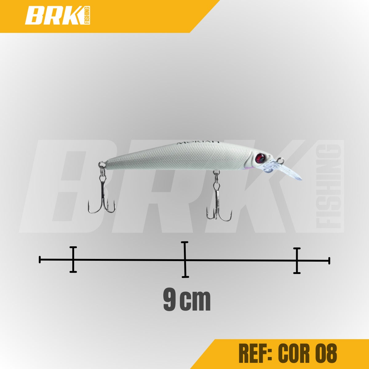 Isca Artificial Moriah Ligeira 90 Superfície - Brk Fishing