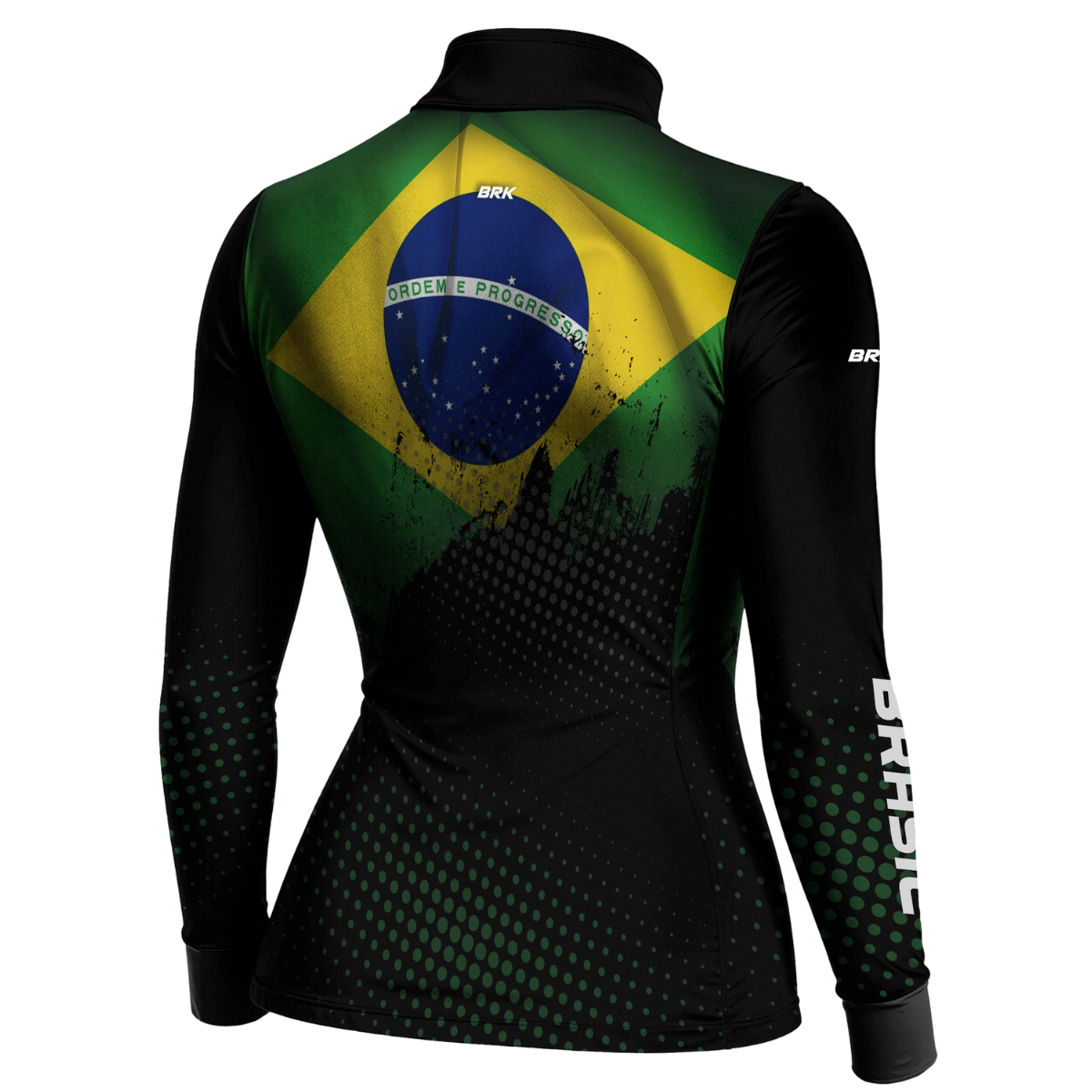 Camisa Brk Brasil com Proteção UV50 Envio Imediato Brk Fishing