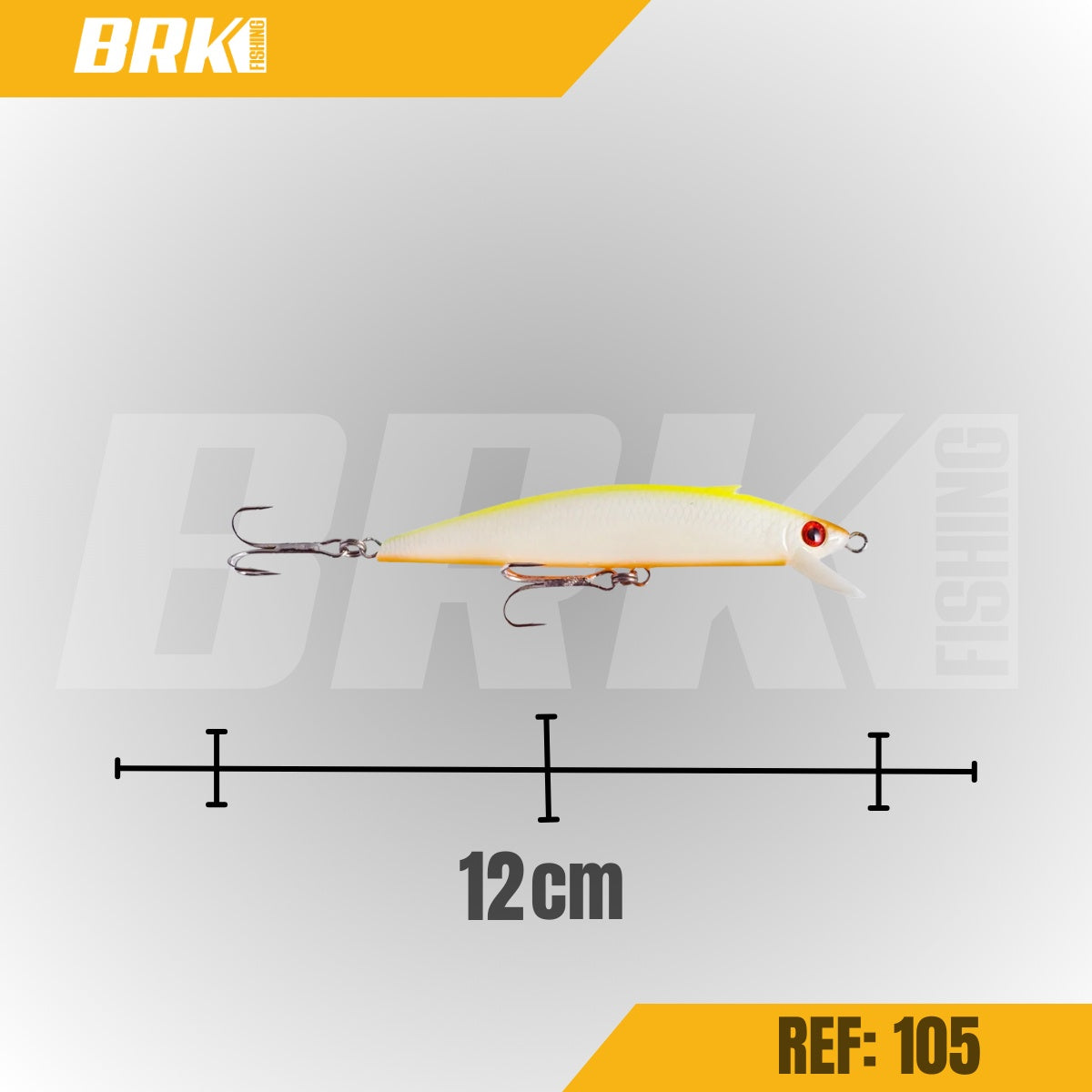 Isca Artificial Nelson Nakamura Borá Plus 12cm 14g Meia-água - Brk Fishing