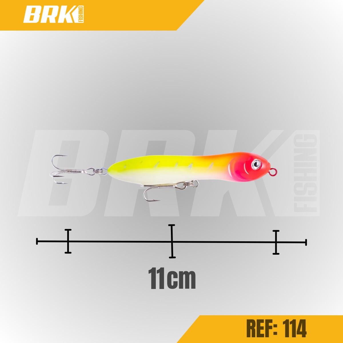 Isca Artificial Nelson Nakamura Zig Zara 11cm 18g Superfície - Brk Fishing