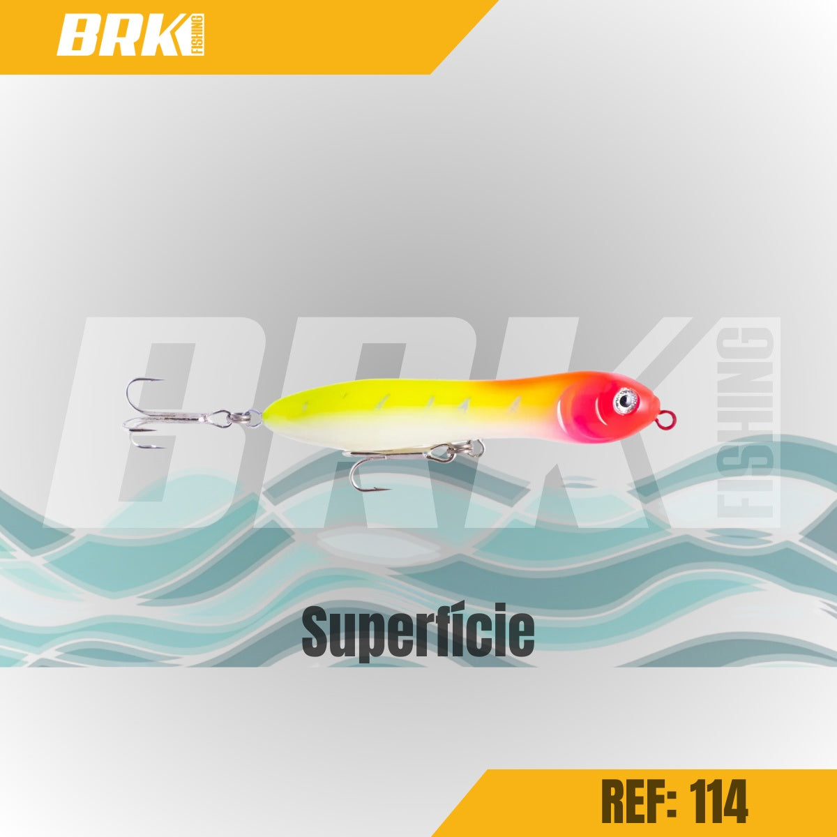 Isca Artificial Nelson Nakamura Zig Zara 11cm 18g Superfície - Brk Fishing